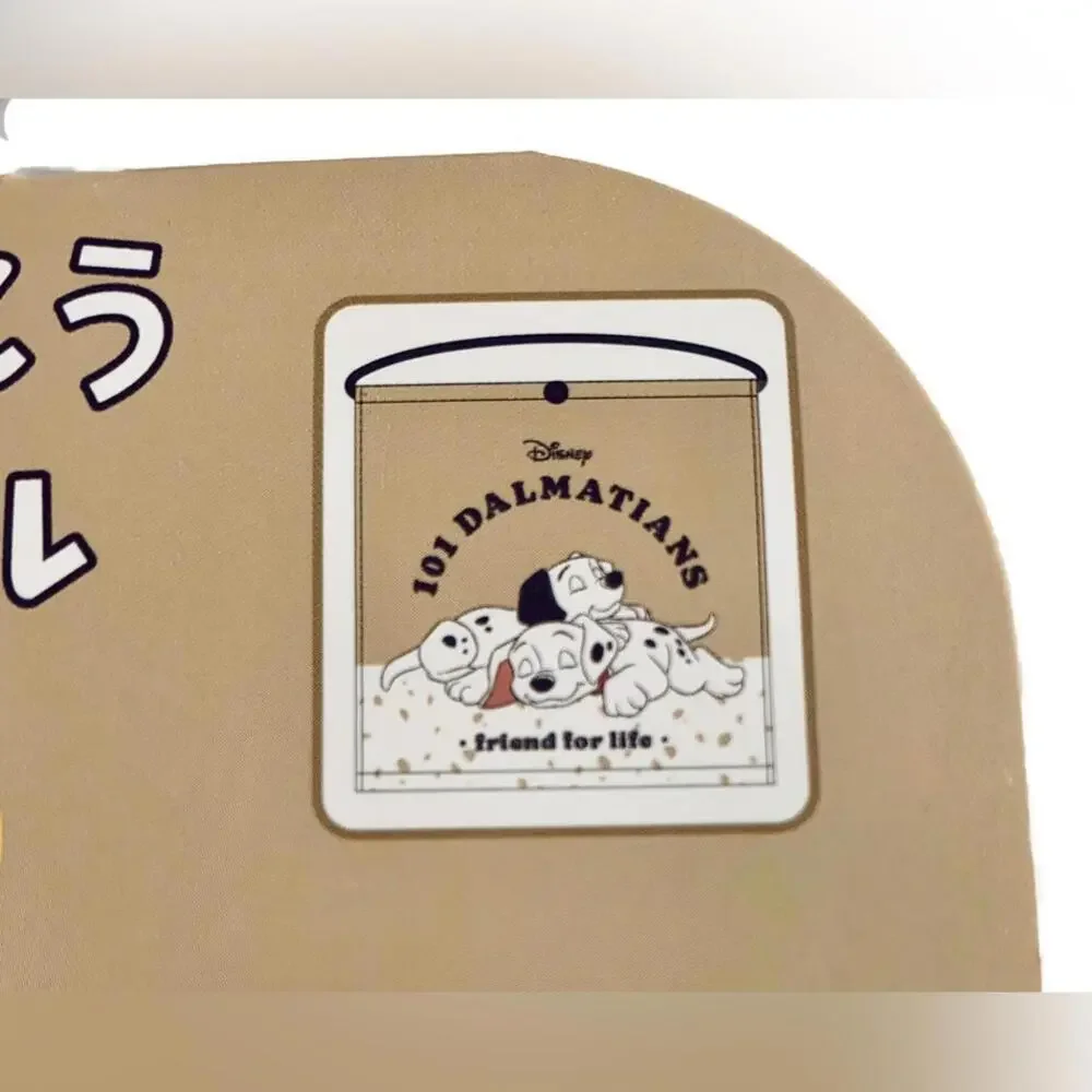 Disney 101 Dalmatians Hand Towel Face Washcloth Japan Import, Kawaii Dog